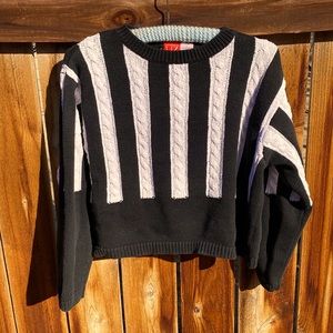 VINTAGE ~ Liz Claiborne ~ Striped Sweater
